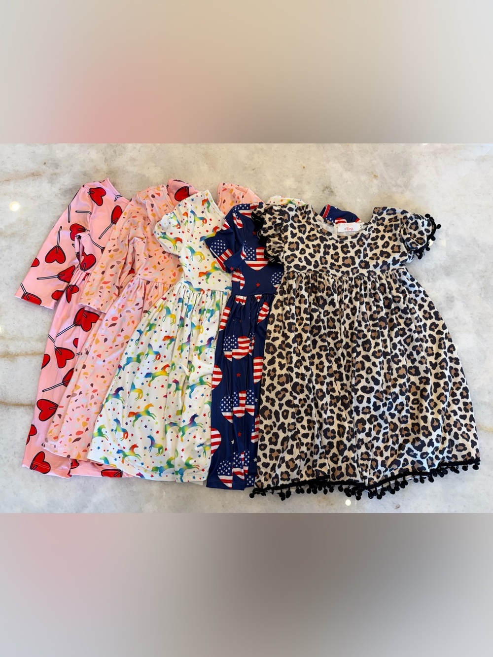 Lot of 5 Mila & Rose Dresses - Sz 5/6